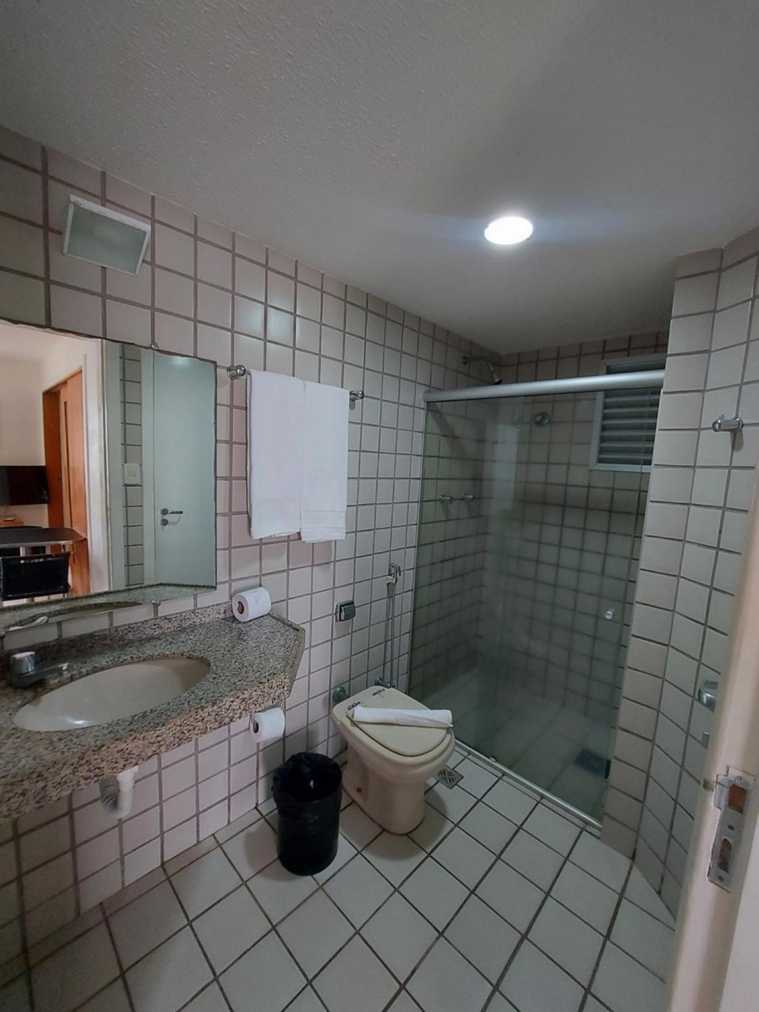 São Luís American Flat - Ponta D'Areia - Ferreira Hospedagens الغرفة الصورة